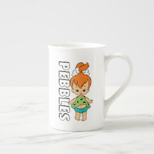 Caneca De Porcelana O Flintstone dos seixos dos Flintstones  
