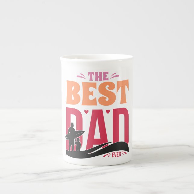 Caneca De Porcelana O Melhor Pai de Todos (Frente)
