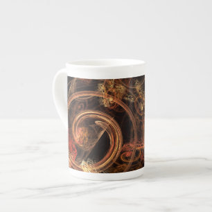 Caneca De Porcelana O som da Abstrato de música