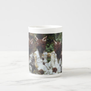 Caneca De Porcelana Oak Dwellers - Sangue Tea e Red String