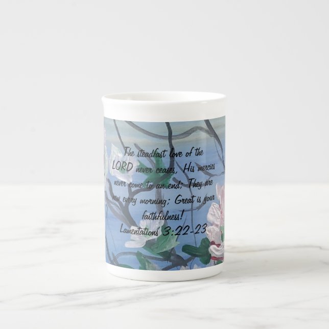 Caneca De Porcelana Obra de Arte Original Escrita (Frente)