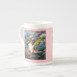 Caneca De Porcelana Ofertas de arte Shetland Sheepdog