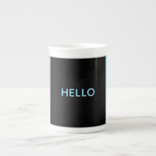 Caneca De Porcelana Olá