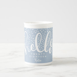 CANECA DE PORCELANA OLÁ! NEVE