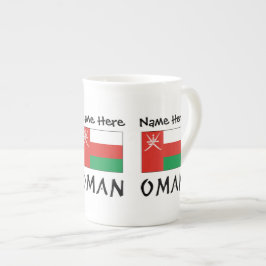 Caneca De Porcelana Oman Imani Flag Personalizado