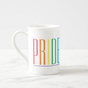 Caneca De Porcelana Orgulho Bone China Mug