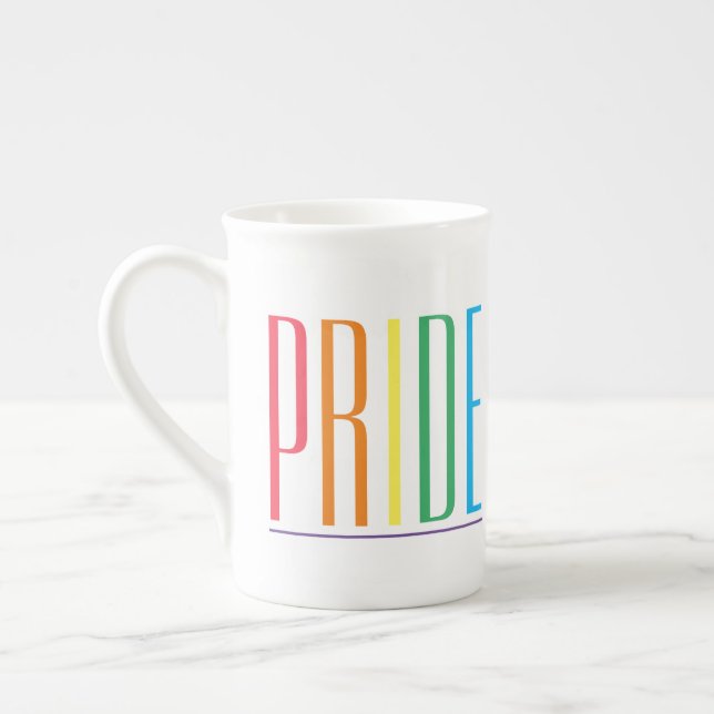 Caneca De Porcelana Orgulho Bone China Mug (Esquerda)