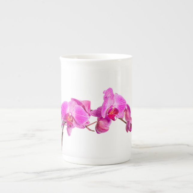 Caneca De Porcelana Orquídea (Frente)