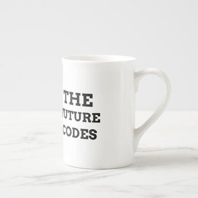 Caneca De Porcelana Os Códigos Futuros (Direita)