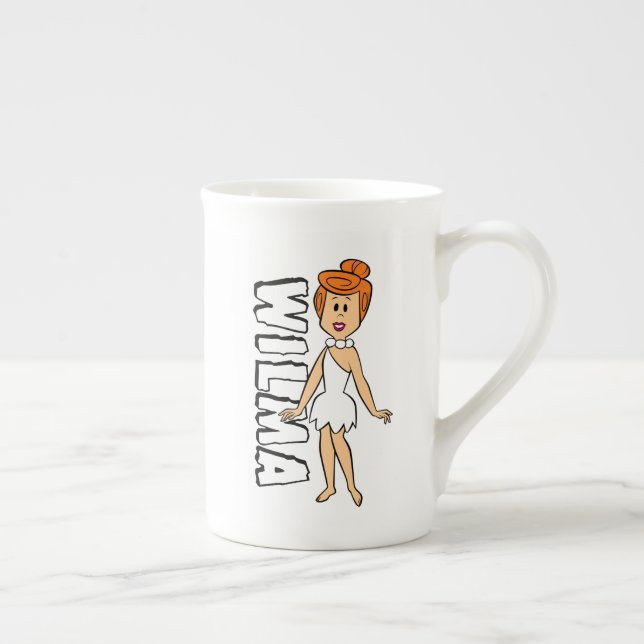 Caneca De Porcelana Os Flintstones | Wilma Flintstone (Direita)