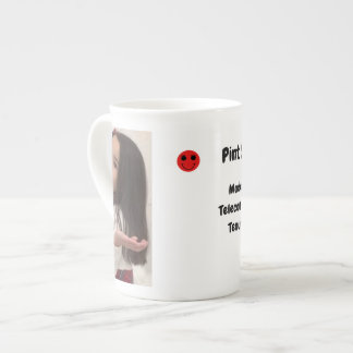 Caneca De Porcelana Palhaço do tamanho da pinta: Telecommute o