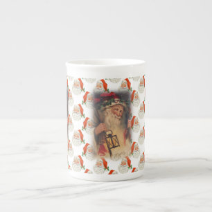 Caneca De Porcelana Papais noeis de Natal