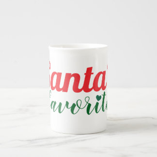 Caneca De Porcelana Papais noeis favoritos
