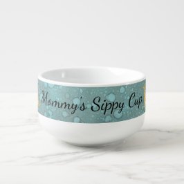 Caneca de Porcelana para Sopa Personalizada "Golfi