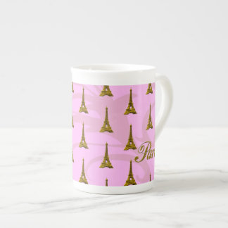 Caneca De Porcelana Paris com torre Eiffel