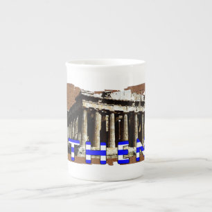 Caneca De Porcelana Partenon Atenas Grécia