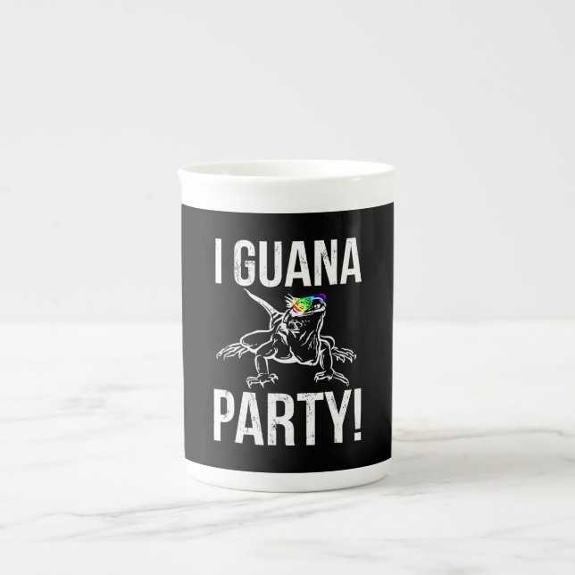 Caneca De Porcelana Partido Iguana (Frente)