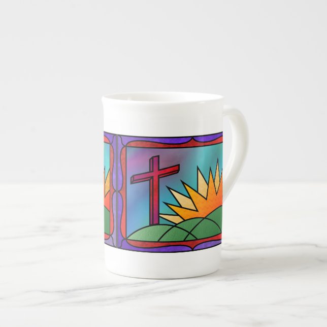 Caneca De Porcelana Páscoa Morning Specialty Mug (Frente Esquerda)