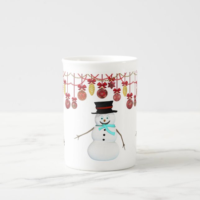 Caneca De Porcelana Pau de Natal (Frente)