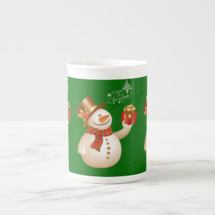 Caneca De Porcelana Pau de Natal