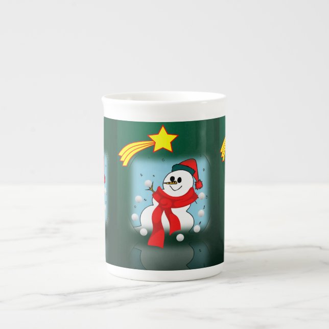 Caneca De Porcelana Pau de Natal (Frente)