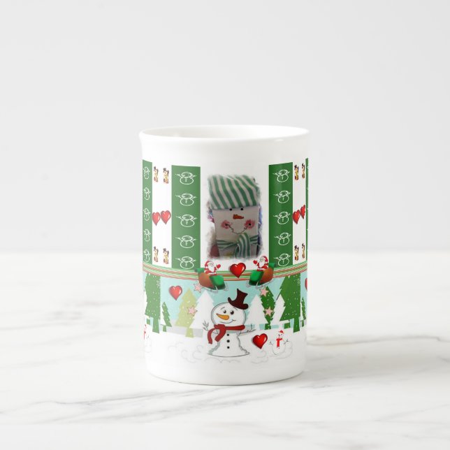 Caneca De Porcelana Pau de Natal (Frente)