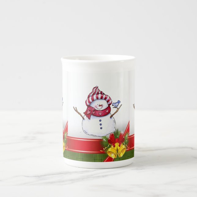 Caneca De Porcelana Pau de Natal (Frente)