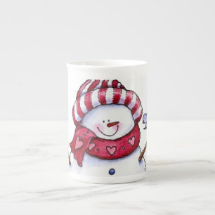 Caneca De Porcelana Pau de Natal