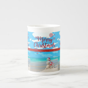 Caneca De Porcelana Pau de Natal
