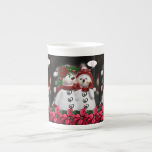 Caneca De Porcelana Pau de Natal