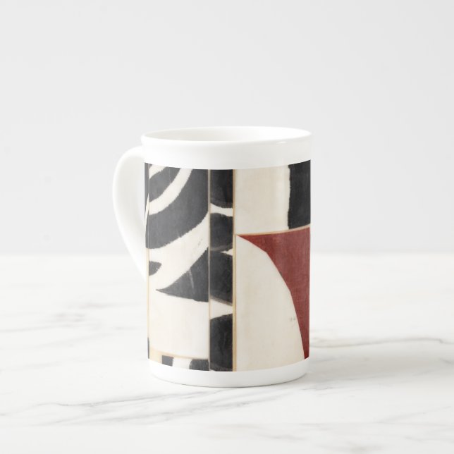 Caneca De Porcelana Peças e partes I (Frente Esquerda)