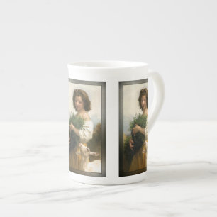 Caneca De Porcelana Pequena Esmeralda por William-Adolphe Bouguereau