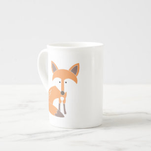 Caneca De Porcelana Pequena Raposa Mug