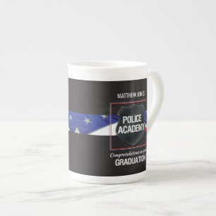 Caneca De Porcelana Personalidade, Graduação na Academia de Polícia