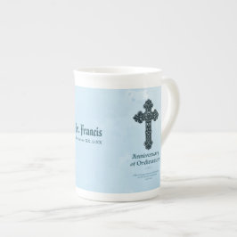 Caneca De Porcelana Personalizar, Ordenar Sacerdote de Aniversário, Cr