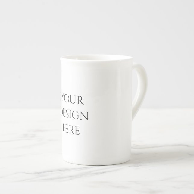 Caneca De Porcelana Personalizar ou Customizar  (Frente Esquerda)