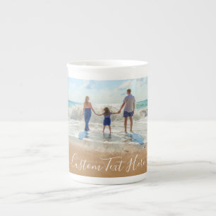 Caneca De Porcelana Personalize seu presente de fotos com texto person