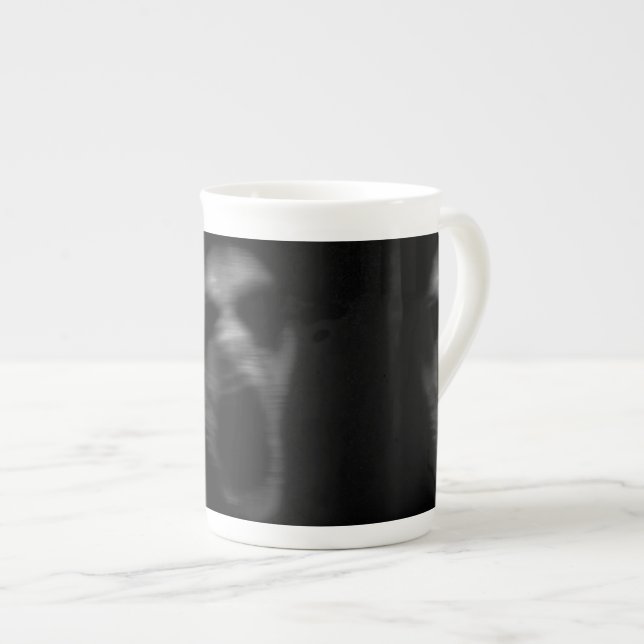 Caneca De Porcelana Perturbações Mentais Caindo (Frente Esquerda)