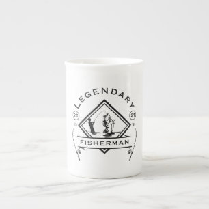 Caneca De Porcelana Pescador Lendário Estabelecido em 2021