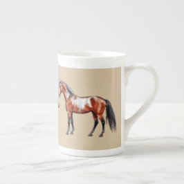 Caneca De Porcelana Pferd Spirit Westernpferd Illustration - 