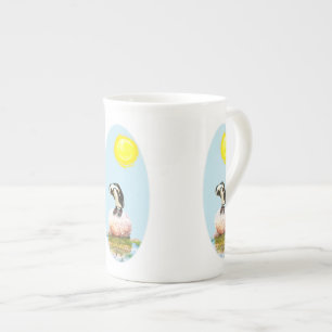Caneca De Porcelana Pinguim Nápoles no Sol