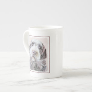 Caneca De Porcelana Pintura de Griffon por Cabeireiros - Arte Canina
