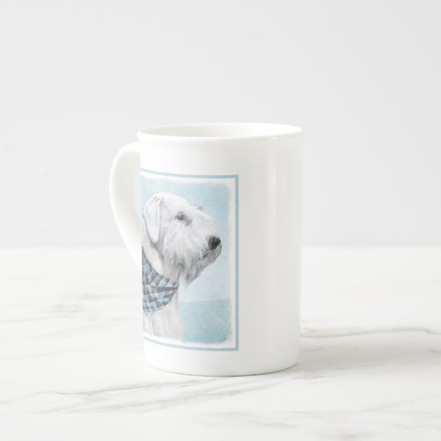 Caneca De Porcelana Pintura de Sealyham Terrier - Arte de Cachorro Ori (Frente Esquerda)