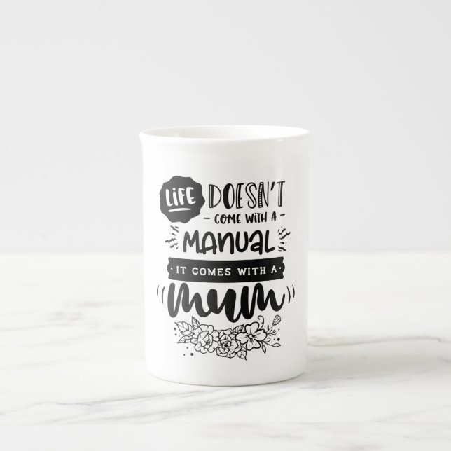 Caneca De Porcelana Porcelana (Frente)