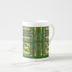 Caneca De Porcelana Portas ciganas, osso china mug