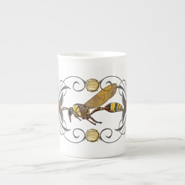 Caneca De Porcelana Potter Wasp (Frente)
