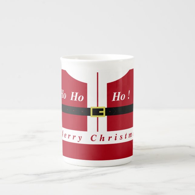Caneca De Porcelana Presente de Natal Mug Papai Noel (Frente)