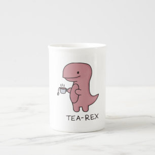 Caneca De Porcelana Presente engraçado do dinossauro T Rex amante do c