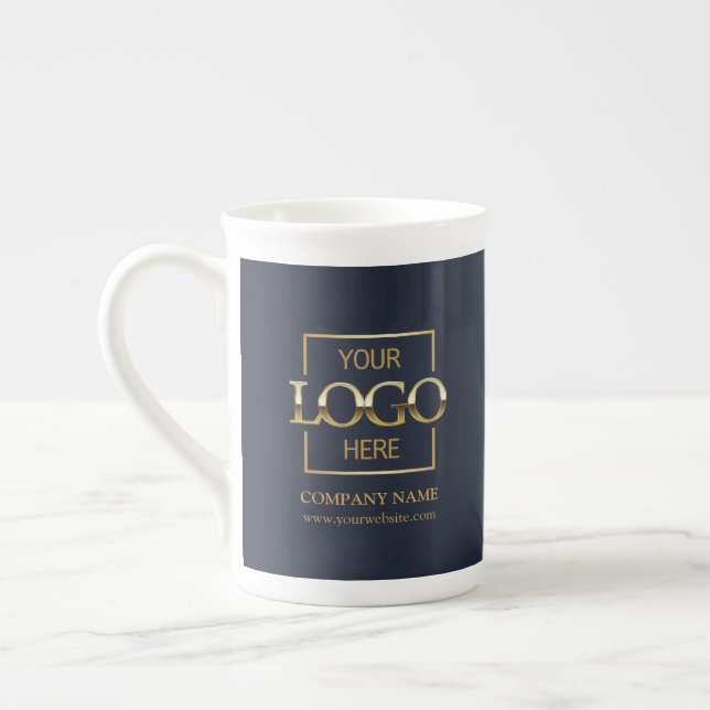 Caneca De Porcelana Presente Personalizado para Funcionários com Logot (Esquerda)