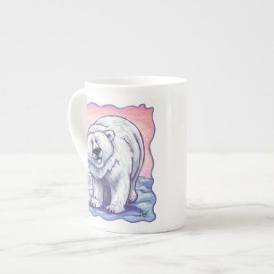 Caneca De Porcelana Presentes & acessórios do urso polar
